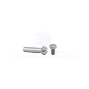 Trigger axis and screw kit with a slotted cylindrical pin and hex-head screw