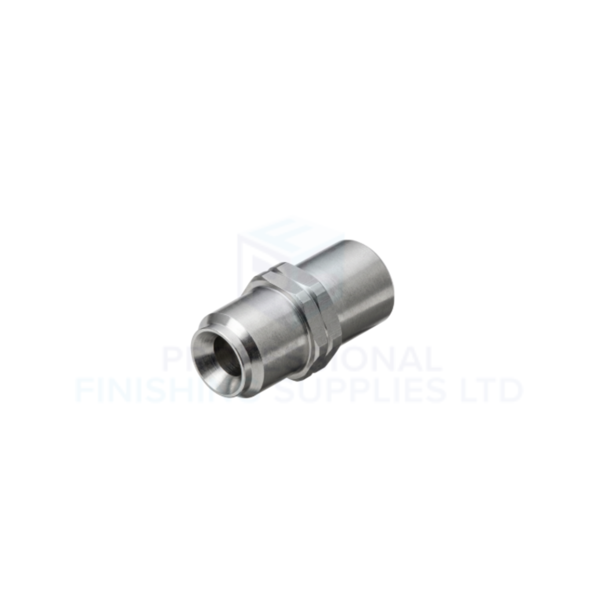 Metal Common Thread Air Fitting on a white background