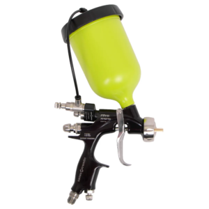 Sames Kremlin FPro G GSP air spray gun with lime green cup